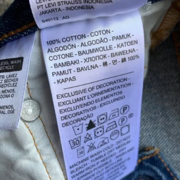 New Levi’s 501 Denim Shorts NWOT - Picture 6 of 8